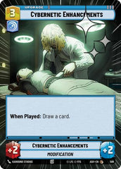 Cybernetic Enhancements - 589 - Common (Hyperspace Foil) - Ashes of the Empire