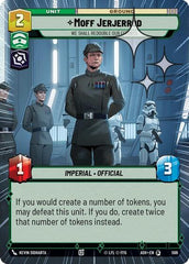 Moff Jerjerrod - We Shall Redouble Our Efforts - 596 - Special (Hyperspace Foil) - Ashes of the Empire