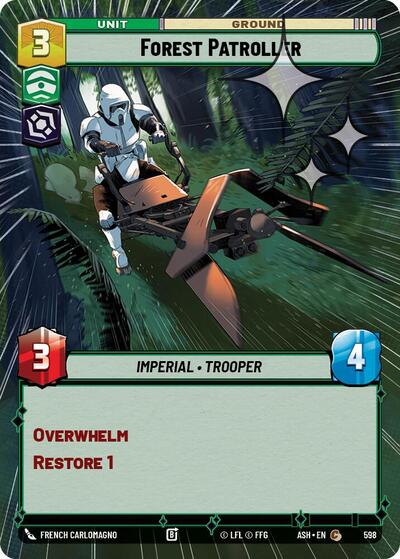 Forest Patroller - 598 - Common (Hyperspace Foil) - Ashes of the Empire