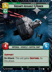 Gozanti Assault Carrier - 601 - Uncommon (Hyperspace Foil) - Ashes of the Empire