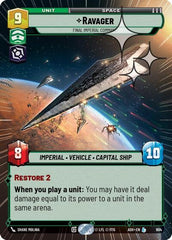 Ravager - Final Imperial Command - 604 - Legendary (Hyperspace Foil) - Ashes of the Empire