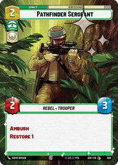 Pathfinder Sergeant - 608 - Common (Hyperspace Foil) - Ashes of the Empire
