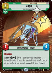 8D8 - Daimyo's Majordomo - 620 - Rare (Hyperspace Foil) - Ashes of the Empire