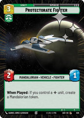 Protectorate Fighter - 626 - Common (Hyperspace Foil) - Ashes of the Empire