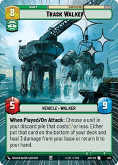 Trask Walker - 635 - Uncommon (Hyperspace Foil) - Ashes of the Empire