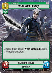 Warrior's Legacy - 636 - Common (Hyperspace Foil) - Ashes of the Empire