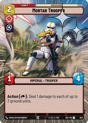 Mortar Trooper - 644 - Uncommon (Hyperspace Foil) - Ashes of the Empire