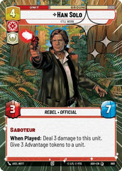 Han Solo - It'll Work - 660 - Special (Hyperspace Foil) - Ashes of the Empire