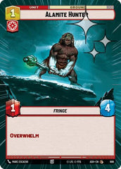 Alamite Hunter - 666 - Common (Hyperspace Foil) - Ashes of the Empire