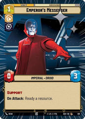 Emperor's Messenger - 691 - Common (Hyperspace Foil) - Ashes of the Empire