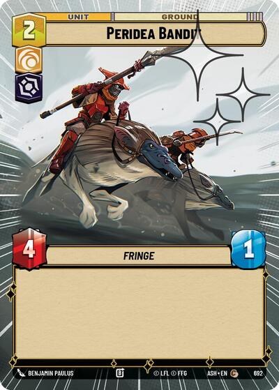 Peridea Bandit - 692 - Common (Hyperspace Foil) - Ashes of the Empire