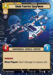 Snub Fighter Squadron - 696 - Uncommon (Hyperspace Foil) - Ashes of the Empire