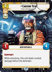 Carson Teva - There's Something Going On - 704 - Rare (Hyperspace Foil) - Ashes of the Empire