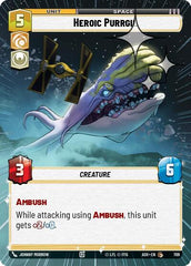 Heroic Purrgil - 709 - Common (Hyperspace Foil) - Ashes of the Empire