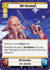 DDC Defender - 712 - Uncommon (Hyperspace Foil) - Ashes of the Empire
