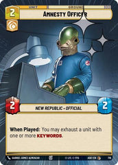 Amnesty Officer - 716 - Common (Hyperspace Foil) - Ashes of the Empire
