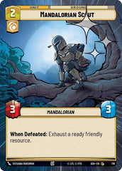 Mandalorian Scout - 718 - Common (Hyperspace Foil) - Ashes of the Empire