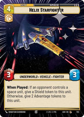 Helix Starfighter - 723 - Common (Hyperspace Foil) - Ashes of the Empire
