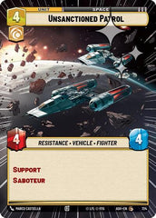 Unsanctioned Patrol - 724 - Common (Hyperspace Foil) - Ashes of the Empire