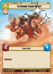 Tatooine Sand Beast - 727 - Common (Hyperspace Foil) - Ashes of the Empire