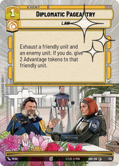 Diplomatic Pageantry - 733 - Common (Hyperspace Foil) - Ashes of the Empire