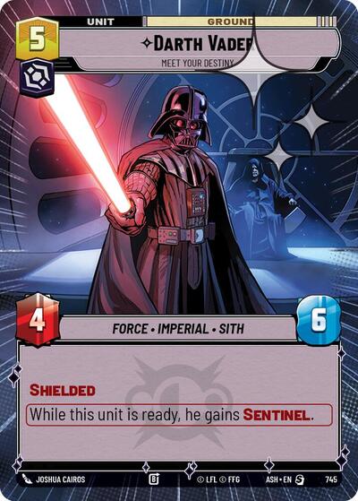 Darth Vader - Meet Your Destiny - 745 - Special (Hyperspace Foil) - Ashes of the Empire