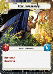 Rebel Infiltrators - 758 - Common (Hyperspace Foil) - Ashes of the Empire