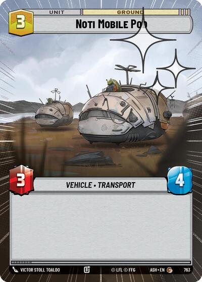 Noti Mobile Pod - 763 - Common (Hyperspace Foil) - Ashes of the Empire