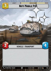 Noti Mobile Pod - 763 - Common (Hyperspace Foil) - Ashes of the Empire