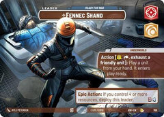 Fennec Shand - Ready for War - 768 - Rare (Showcase) - Ashes of the Empire