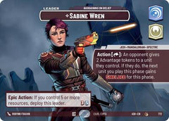 Sabine Wren - Bargaining on Belief - 772 - Common (Showcase) - Ashes of the Empire