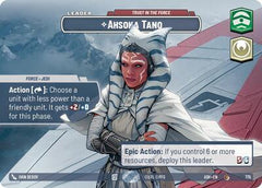 Ahsoka Tano - Trust in the Force - 775 - Common (Showcase) - Ashes of the Empire