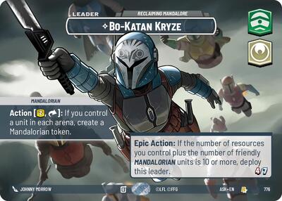Bo-Katan Kryze - Reclaiming Mandalore - 776 - Rare (Showcase) - Ashes of the Empire