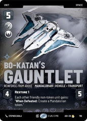 Bo-Katan's Gauntlet - Reinforce from Above - 796 - Rare (Prestige) - Ashes of the Empire