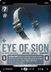 Eye of Sion - Delivered from Exile - 815 - Legendary (Prestige) - Ashes of the Empire