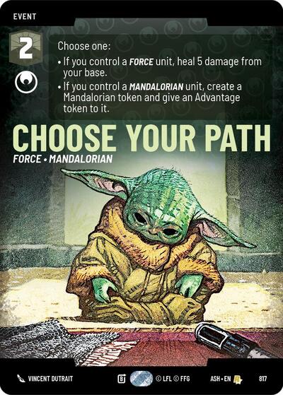 Choose Your Path - 817 - Rare (Prestige) - Ashes of the Empire