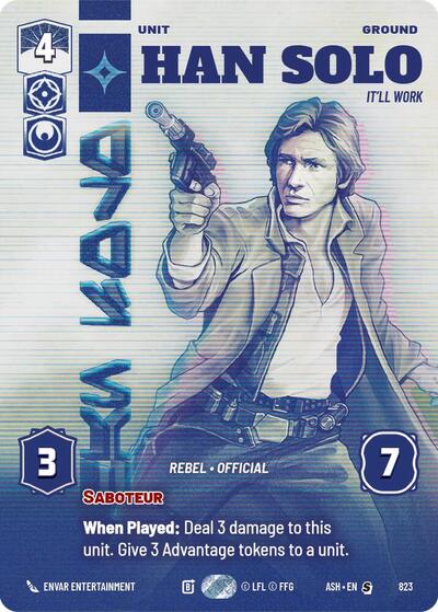 Han Solo - It'll Work - 823 - Special (Prestige) - Ashes of the Empire
