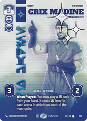Crix Madine - Strike Team Strategist - 868 - Uncommon (Prestige Foil) - Ashes of the Empire