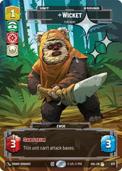 Wicket - Yub Nub! - 873 - Rare (Prestige Foil) - Ashes of the Empire