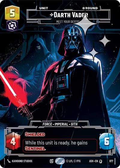 Darth Vader - Meet Your Destiny - 877 - Special (Prestige Foil) - Ashes of the Empire