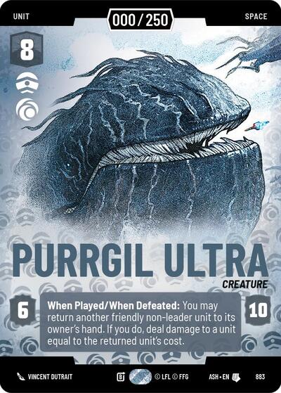 Purrgil Ultra (Serialized) - 883 - Uncommon - Ashes of the Empire