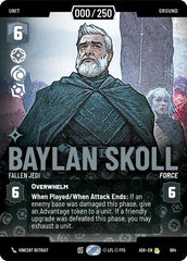 Baylan Skoll - Fallen Jedi (Serialized) - 884 - Rare - Ashes of the Empire