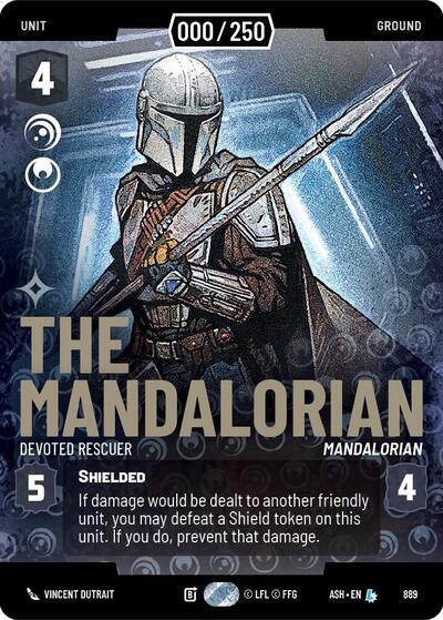 The Mandalorian - Devoted Rescuer (Serialized) - 889 - Legendary - Ashes of the Empire