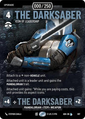 The Darksaber - Icon of Leadership (Serialized) - 897 - Legendary - Ashes of the Empire