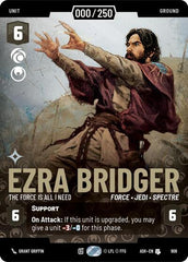 Ezra Bridger - The Force is All I Need (Serialized) - 906 - Uncommon - Ashes of the Empire