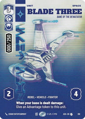 Blade Three - Bane of the Devastator (Serialized) - 919 - Uncommon - Ashes of the Empire