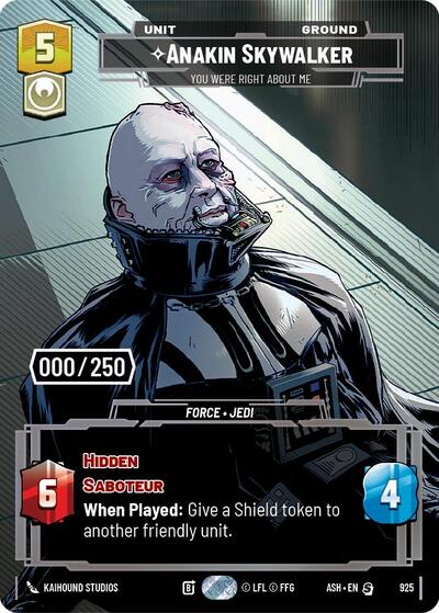 Anakin Skywalker - You Were Right About Me (Serialized) - 925 - Special - Ashes of the Empire