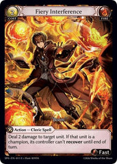 Fiery Interference - 011 - Rare - Supporter Pack 4