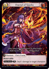 Fractal of Sparks (Curio Foil) - 012 - Rare - Supporter Pack 4