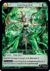 Leeching Bolt (Curio Foil) - 015 - Rare - Supporter Pack 4